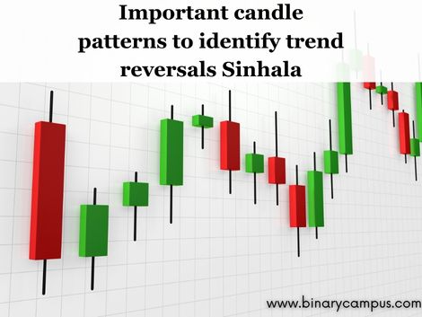 Important candle patterns to identify trend reversals Sinhala Important candle patterns to identify trend reversals Sinhala